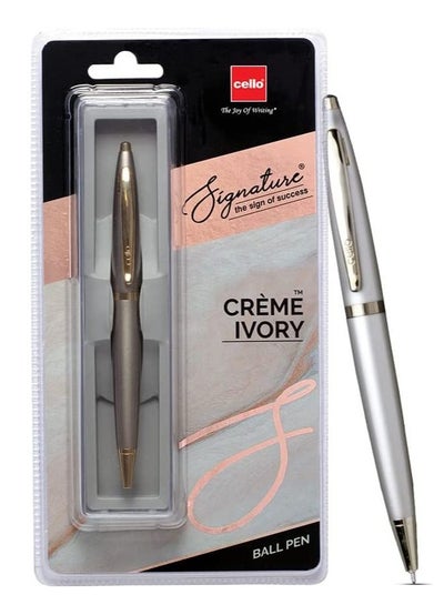 اشتري Signature Crème Ivory Ball Pen Blue Ink في الامارات