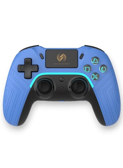 Buy LOG Wireless Controller For PS4, PS3, PC, iOS, Android - Blue in Saudi Arabia