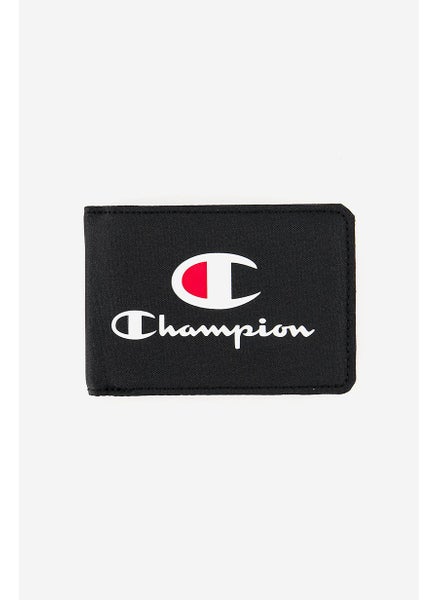 Buy Men Brand Logo Bifold Wallet, Black in Saudi Arabia