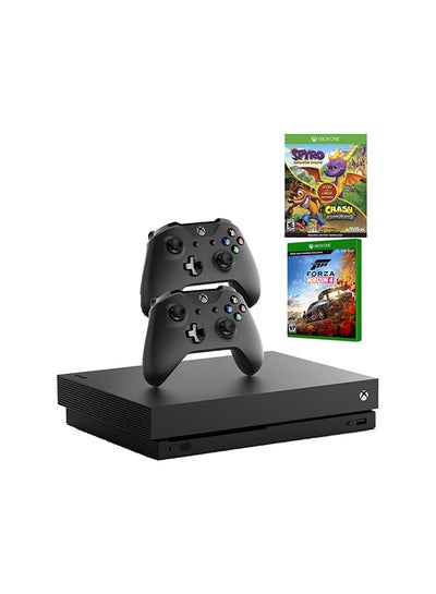 Xbox One X 1TB Console With 2 Games (Crash And Forza Horizon 4