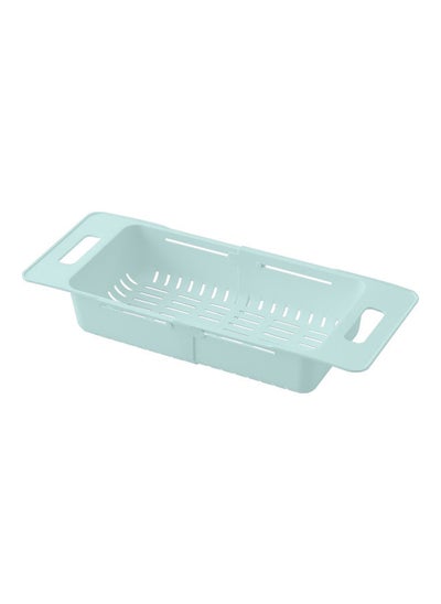 اشتري Over Sink Collapsible Colander Blue في السعودية