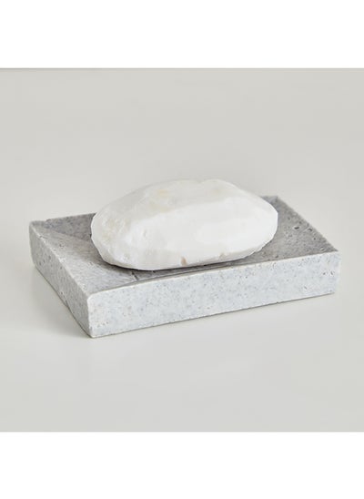 Buy Luxe Soap Dish 9 x 12.5 x 2.5 cm in UAE