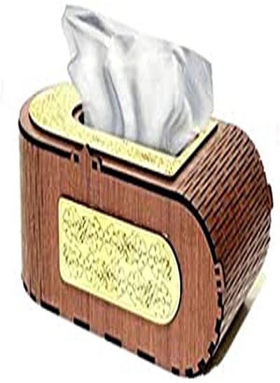 Buy Yusuf Art Wooden Tissue Box in Egypt