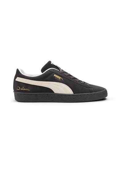 Buy Suede Classic XXI Dubai Mens Grey Trainers in UAE