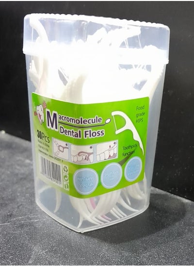 اشتري Box Of Automatic Dental Floss, Dental And Gum Care, 30 Pcs في مصر