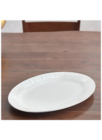 اشتري Sandra Oval Platter 36 x 2 x 30 cm في الامارات