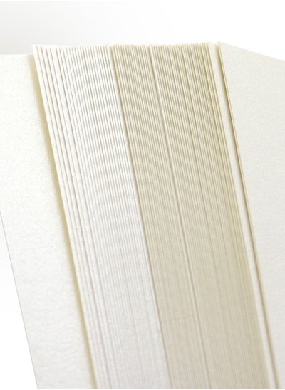 Buy Ice Gold Paper Size A4 120GSM 20 Sheets Certificate, Business, Wedding Card, Gift Paper in UAE