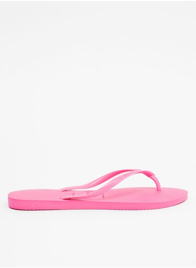 Buy Slim Logo Flip Flops in UAE