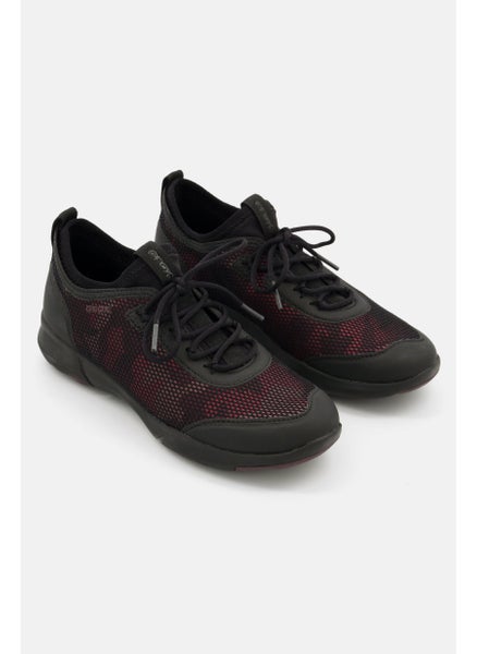 اشتري Women Nebula XB Lace Up Casual Shoes, Black/Burgundy في السعودية