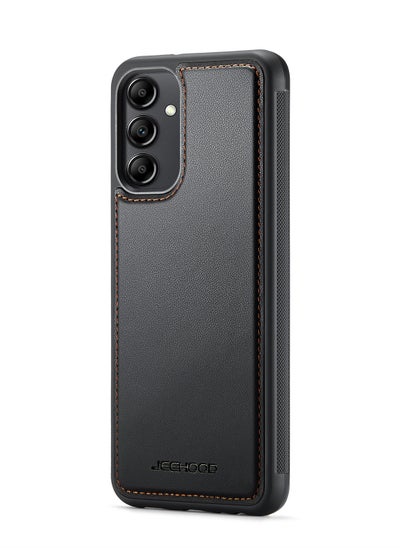 Buy CaseMe Phone Case Compatible with Samsung Galaxy A14 4G/5G Luxury PU Leather Back Cover Cover Compatible with Samsung Galaxy A14 4G/5G -Black in Egypt