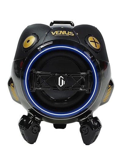 Buy GravaStar - Venus Bluetooth 5.0 Speaker with IPX Waterproof and 6 RGB Lights - Black in Egypt