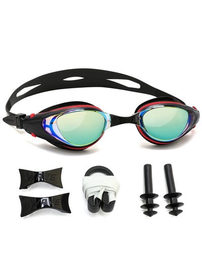 اشتري Nearsighted Swim Goggles Shortsighted Optical Swimming Goggles No Leaking Anti Fog Uv Protection For Adult Men Women Youth في السعودية