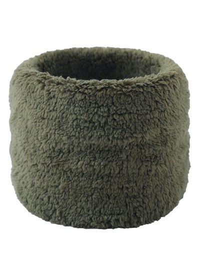 اشتري Unisex Winter Warm Knitted Neck WarmerGreen Green في الامارات