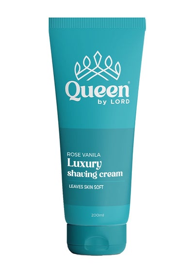 اشتري Luxury Shaving Cream Rose Vanilla - 200 ml في مصر