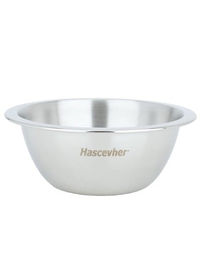 Buy Turkish silver steel salad bowl (14 cm) in Saudi Arabia