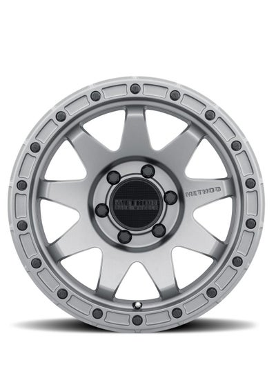 اشتري Method Race Wheels MR317 Titanium Wheel with Aluminum (17 x 8.5 inches /6 x 135 mm, 0 mm Offset) في الامارات