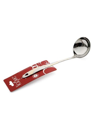 Buy Stainless Steel Ladle 25 cm-Gold,Silver in UAE