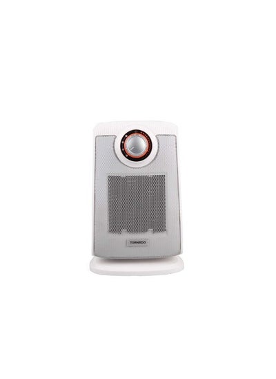 اشتري Skip to the end of the images gallery Skip to the beginning of the images gallery TORNADO Ceramic Heater 2000 Watt 12 meter White TPH-2000M في مصر