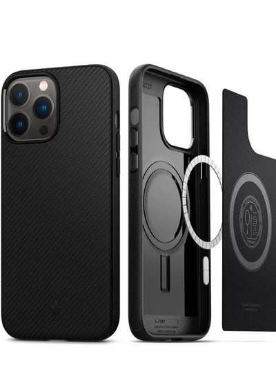 Buy Magnetic Charging Phone Case For Apple iphone13 Pro Max 6.7 inch Matte Black in Saudi Arabia