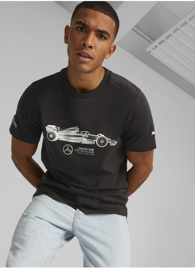 Buy Mens Mercedes-AMG Petronas Motorsport ESS Car Graphic T-Shirt in UAE