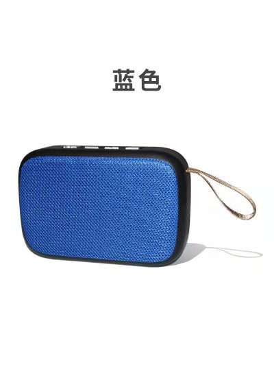 اشتري New G2 portable Bluetooth speaker home audio mini voice broadcast subwoofer computer desktop speakerCustomized Blue Customized Blue في الامارات