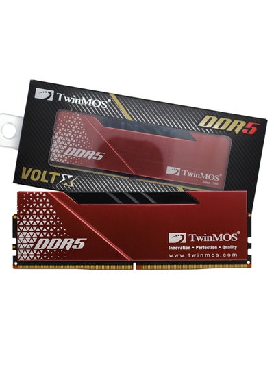 اشتري TwinMOS VOLTX DDR5 5600MHz 32GB U-DIMM for Desktop في مصر