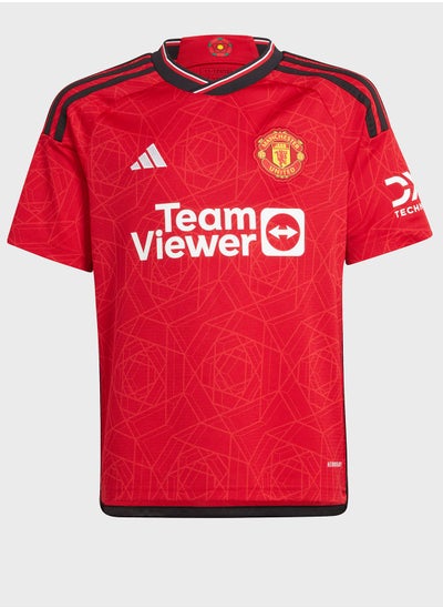 Buy Kids Manchester United Home Jersey T-shirt in Saudi Arabia