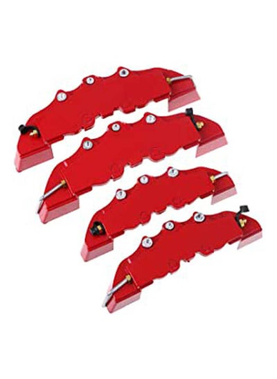 Buy Caliper Covers Set 4Pcs 3D Universal Style Car Disc Brake Caliper Covers Front in Egypt