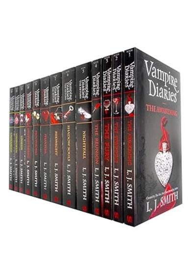 Buy Vampire Diaries Complete Collection 13 Books Set by L. J. Smith (The Awakening, The Return, The Hunters & The Salvation) in Egypt