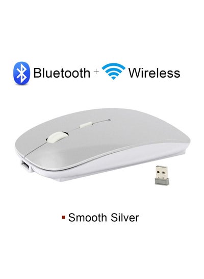 Buy Wireless Mouse, Ergonomic PC Mouse with USB Receiver for Computer, Laptop, Desktop, Silent Click, Comfortable Ergo Mouse, 15M Wireless Connection, Ultra-fast Scroll in Saudi Arabia