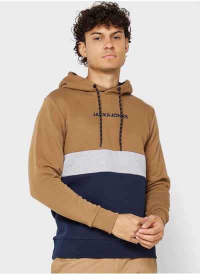 Buy Color Block Hoodie in UAE