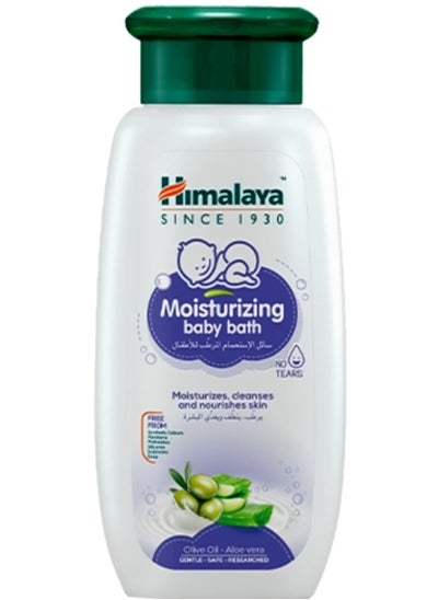 Buy Moisturizing Baby Bath With Olive Oil And Aloe Vera 400 ml in Saudi Arabia