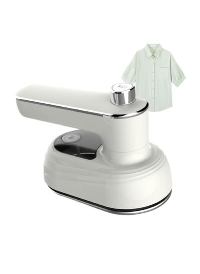 اشتري Garment Steamer Portable Handheld Steamer Mini Clothes Ironing Machine Mini Electric Micro Iron For Home Travel And Business White في الامارات