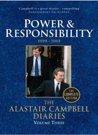 اشتري Diaries Volume Three Power And Responsibility by Alastair Campbell Paperback في الامارات