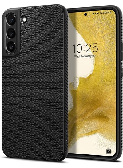 Buy Spigen Liquid Air Case Designed for Samsung Galaxy S22 Plus (2022) - Matte Black in Egypt
