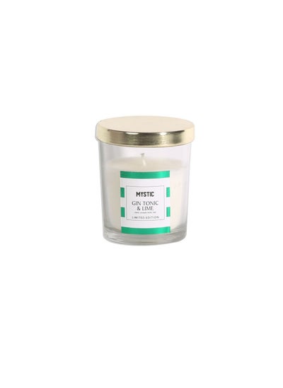 Buy Yubiso Mystic glass scented candle - 170gm in UAE