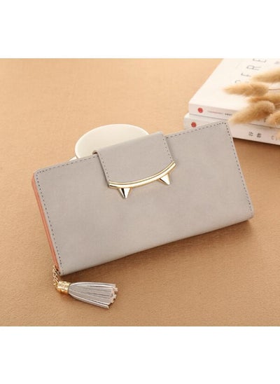 Buy And Korean Style Wallet Women's Long Coin Purse Cute Zipper Multi-card Women's Clutch Bag Direct Sale in Saudi Arabia