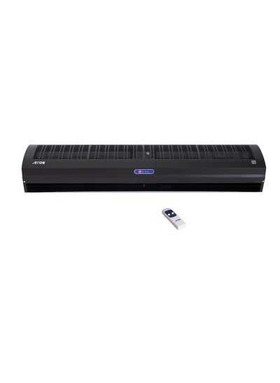 Buy Air Curtain 120cm with Remote Control, 210W | Low Energy Consumption  | 13 Fan Speed  | Quit Design | Strong Air Flow | Black Color | Model Name: RO-120CARC-B in Saudi Arabia