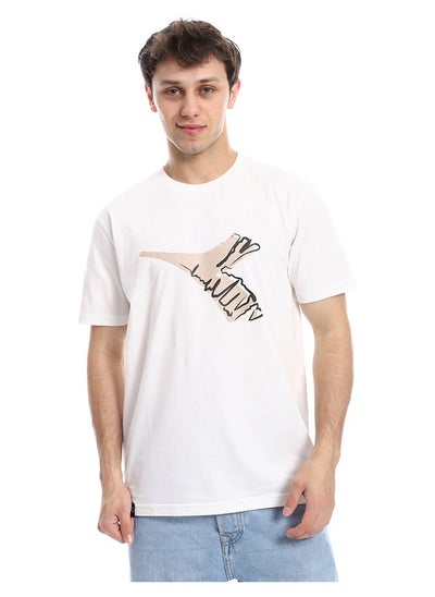 اشتري Cotton Printed T-Shirt في مصر