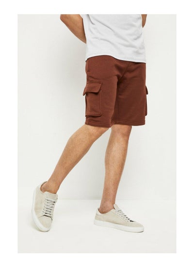 اشتري Regular Fit Cargo Jersey Shorts في الامارات