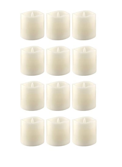 Buy 12-Piece Smokeless Electronic LED Candle Set in UAE