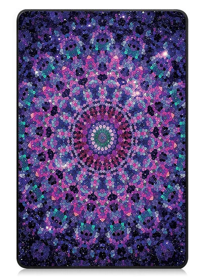 Buy Protective Flip Case For Xiaomi Pad 6S Pro 12.4 With Trifold Stand Auto Wake Sleep Shockproof Cover Mandala art in UAE