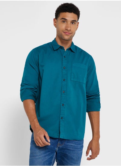 Buy Twill Long Sleeve Shirt in Saudi Arabia