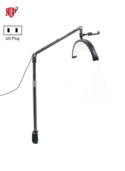 Buy D-M30X 23 inch Half Moon Shape Beauty Manicure Lamp Curved Fill Light, Plug:US Plug in UAE