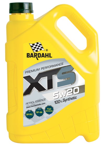 Buy Engine oil XTS 5W20 100% Synthetic 5L Bardahl (Belgium) in UAE