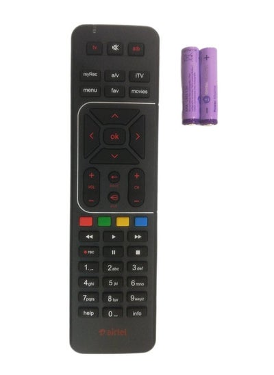 Buy Airtel Dth Replacement Remote Control in UAE