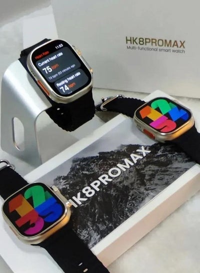 HK8 Pro Max 2.12 AMOLED screen Ultra Smart Watch Series 8 49mm Memory–