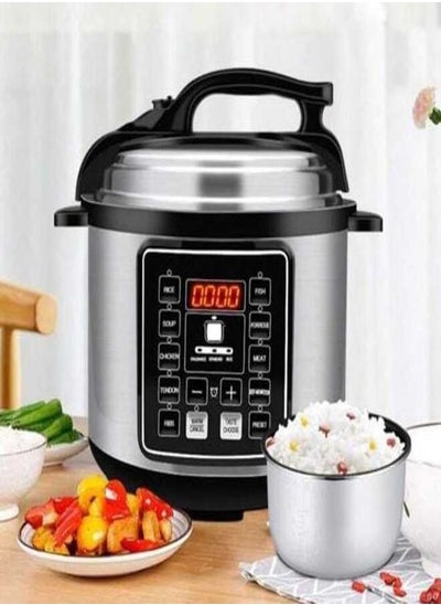 اشتري Multifunction Electric Pressure Cookers Soup Porridge Rice Heating Meal Heater Kitchen 6L Intelligent Pressure Cooker for Home في الامارات