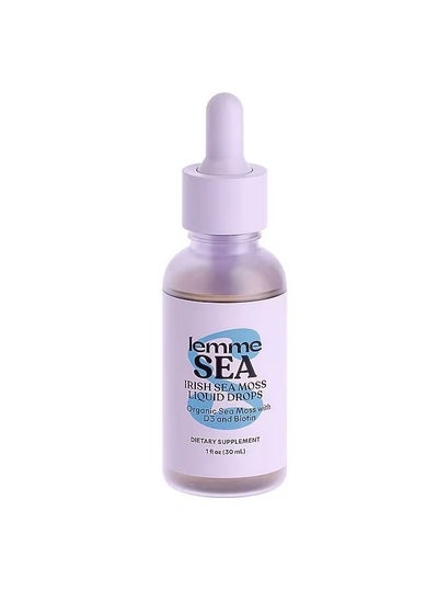 اشتري Sea Organic Wildcrafted Irish Sea Moss with vitamin D3 and Biotin في السعودية