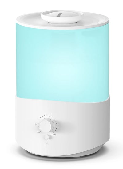 Buy ibsun Humidifiers for Bedroom Large Room, 2.5L Cool Mist Humidifier with Essential Oil Diffuser, Top Fill Air Humidifier for Baby, Home, Plant, Ultrasonic Humidification for whole house, Auto Shut-Off in UAE